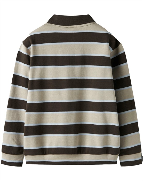 NKMRomeo LS Sweat Polo - Delicioso